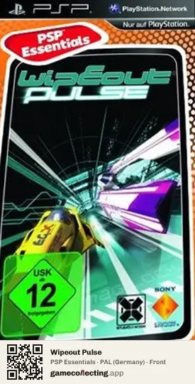 Wipeout Pulse PlayStation Portable, Germany box front