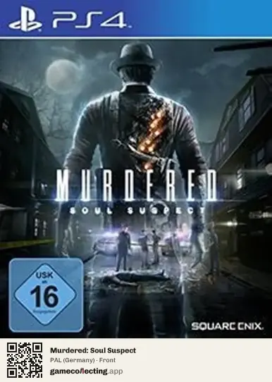 Murdered: Soul Suspect PlayStation 4, Germany box front