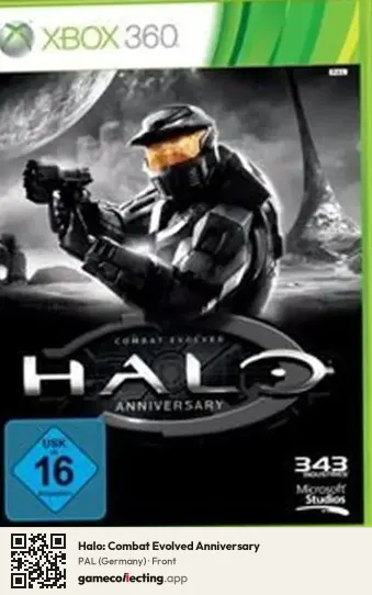 Halo: Combat Evolved Anniversary Xbox 360, Germany box front