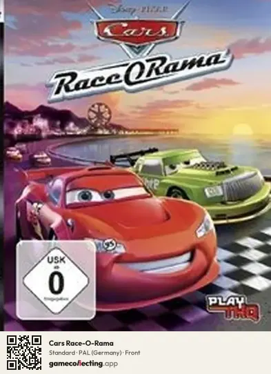 Cars Race-O-Rama PlayStation 3, Germany box front
