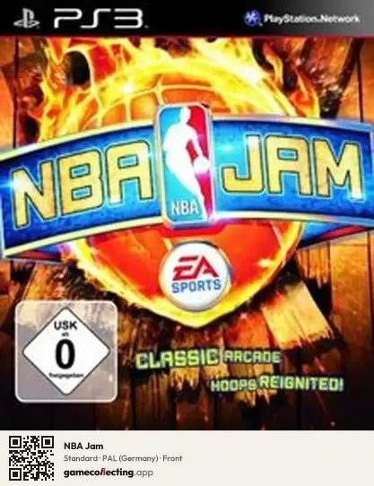NBA Jam PlayStation 3, Germany box front