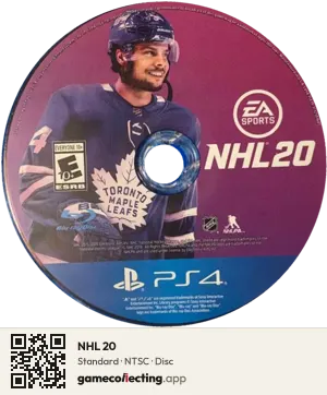 NHL 20 PlayStation 4, NTSC disc