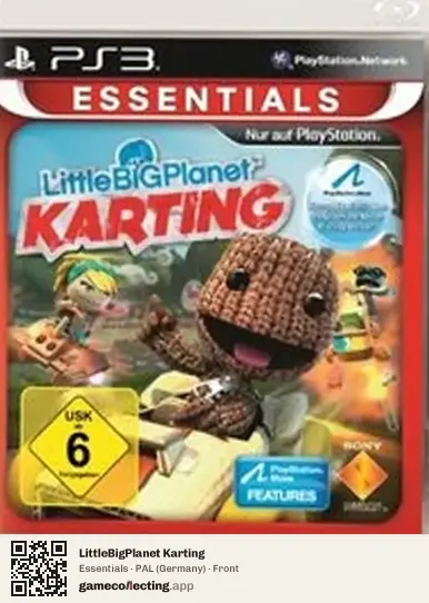 LittleBigPlanet Karting PlayStation 3, Germany box front