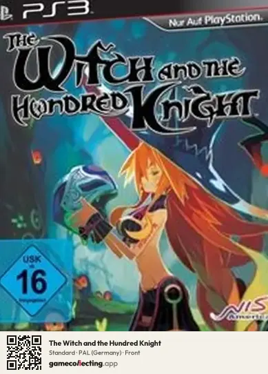 The Witch and the Hundred Knight PlayStation 3, Germany box front