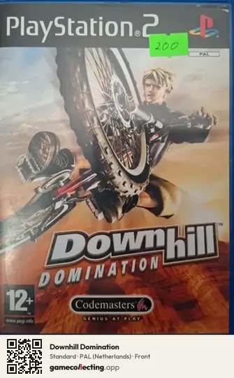 Downhill Domination PlayStation 2, Netherlands box front
