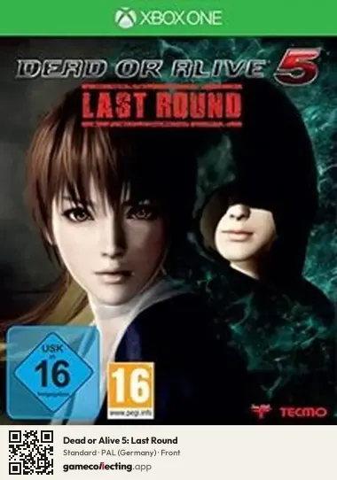 Dead or Alive 5: Last Round Xbox One, Germany box front