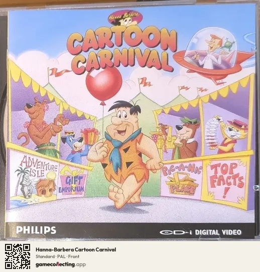 Hanna-Barbera Cartoon Carnival Philips CD-i, PAL box front