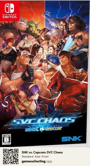 SNK vs. Capcom: SVC Chaos Nintendo Switch, Asia box front