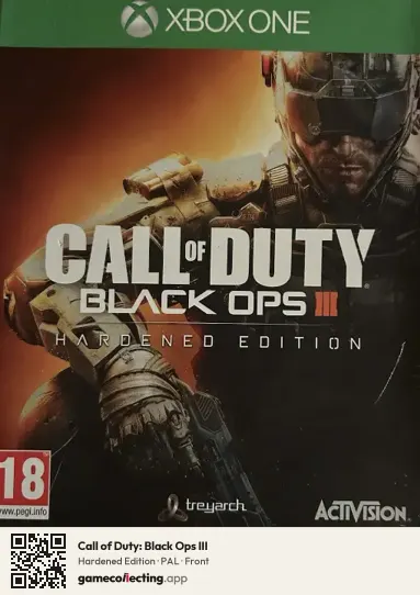 Call of Duty: Black Ops III Xbox One, PAL box front