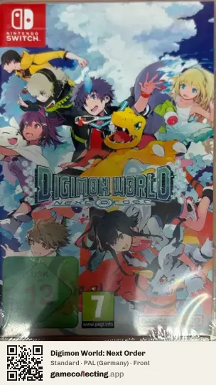 Digimon World: Next Order Nintendo Switch, Germany box front