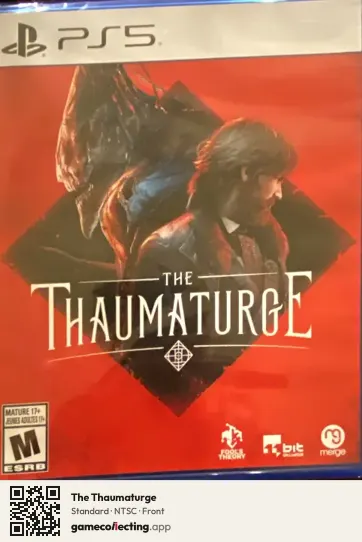 The Thaumaturge PlayStation 5, NTSC box front