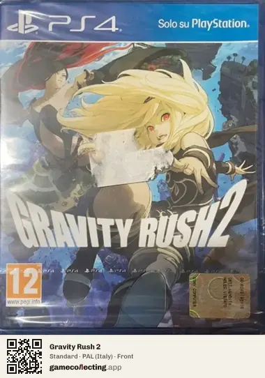 Gravity Rush 2 PlayStation 4, Italy box front