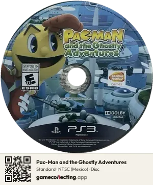 Pac-Man and the Ghostly Adventures PlayStation 3, NTSC disc