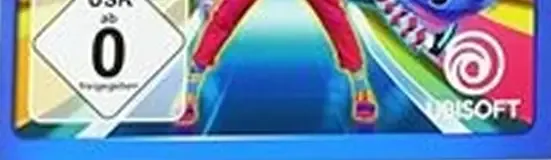 Just Dance 2018, the USK square on its front
