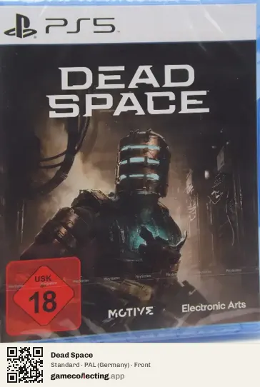 Dead Space PlayStation 5, Germany box front