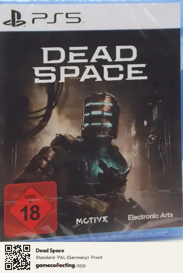 Dead Space PlayStation 5, Germany box front
