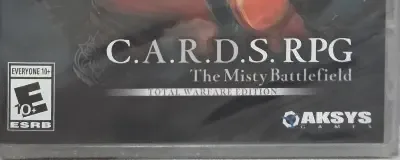 C.A.R.D.S. RPG: The Misty Battlefield, the ESRB box on its front