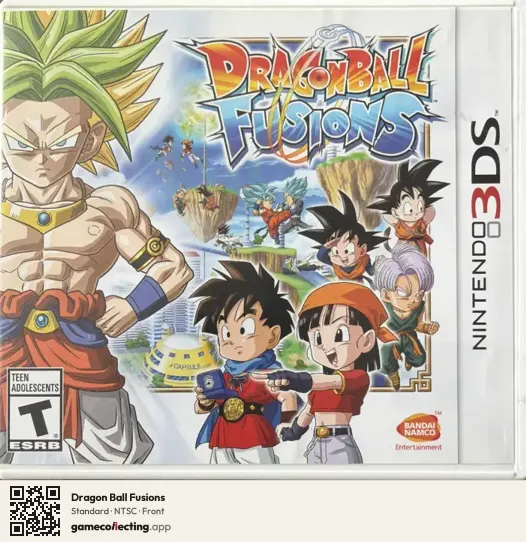 Dragon Ball Fusions Nintendo 3DS, NTSC box front