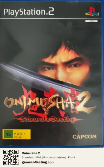 Onimusha 2 PlayStation 2, Nordic countries box front