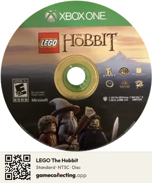 LEGO The Hobbit Xbox One, NTSC disc
