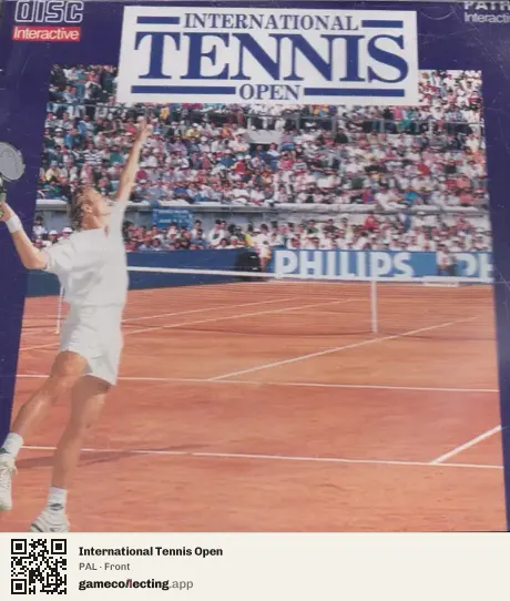 International Tennis Open Philips CD-i, PAL box front