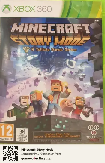 Minecraft: Story Mode Xbox 360, Germany box front