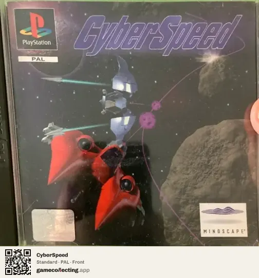 CyberSpeed PlayStation, PAL box front