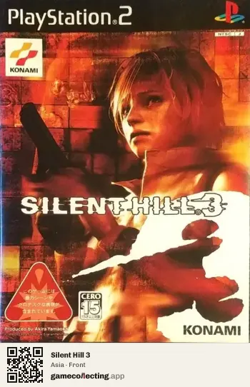 Silent Hill 3 PlayStation 2, Asia box front
