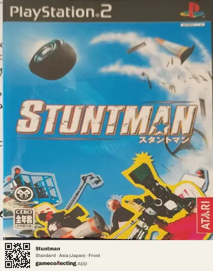 Stuntman PlayStation 2, Asia box front