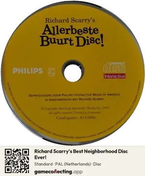 Richard Scarry's Best Neighborhood Disc Ever! Philips CD-i, PAL disc