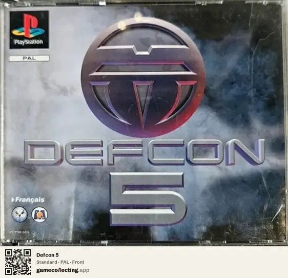 Defcon 5 PlayStation, PAL box front