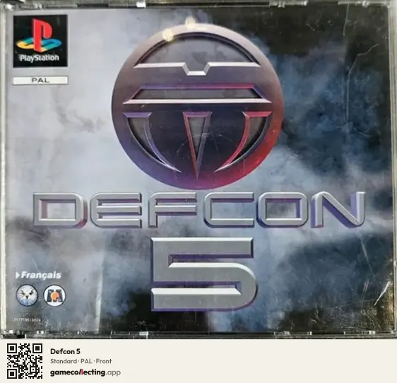 Defcon 5 PlayStation, PAL box front