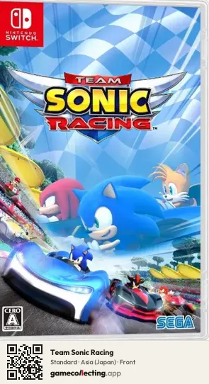 Team Sonic Racing Nintendo Switch, Japan box front