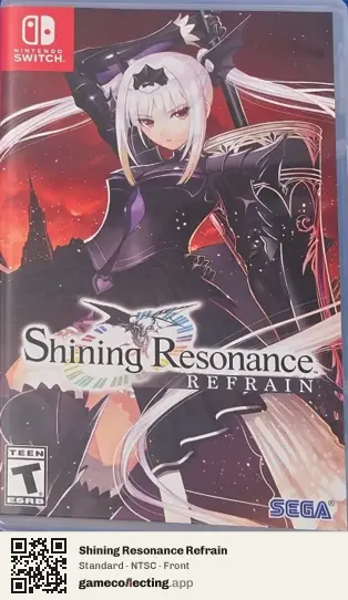 Shining Resonance Refrain Nintendo Switch, NTSC box front
