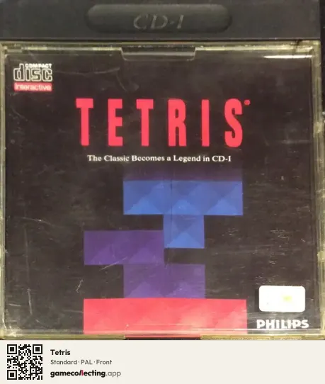 Tetris Philips CD-i, PAL box front