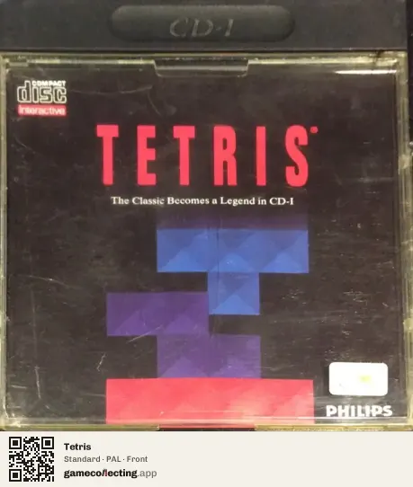 Tetris Philips CD-i, PAL box front
