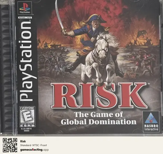 Risk PlayStation, NTSC box front