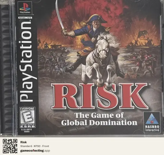 Risk PlayStation, NTSC box front
