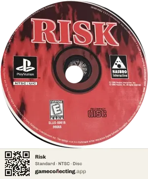 Risk PlayStation, NTSC disc