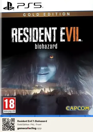 Resident Evil 7: Biohazard PlayStation 5, PAL box front