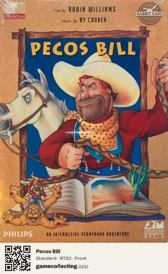 Pecos Bill Philips CD-i, NTSC box front