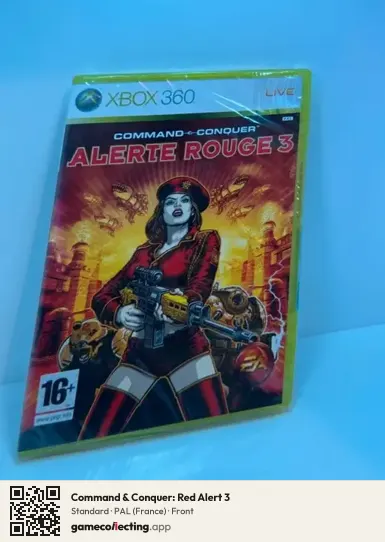 Command & Conquer: Red Alert 3 Xbox 360, France box front