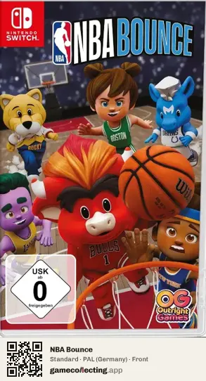 NBA Bounce Nintendo Switch, Germany box front