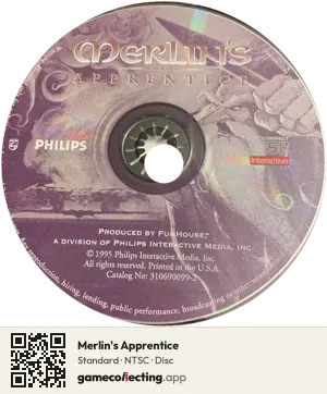 Merlin's Apprentice Philips CD-i, NTSC disc