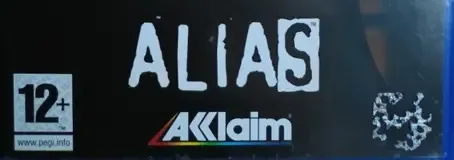 Alias, the PEGI square on its front