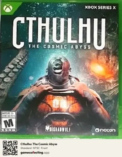 Cthulhu: The Cosmic Abyss Xbox Series X, NTSC box front