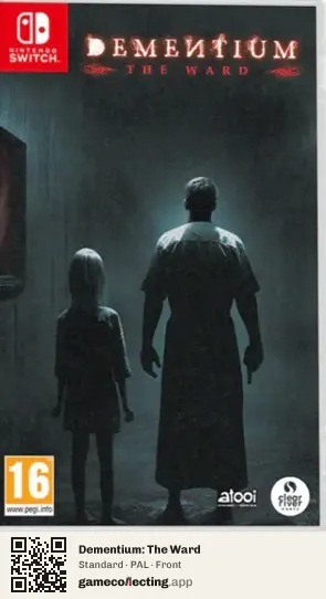 Dementium: The Ward Nintendo Switch, PAL box front