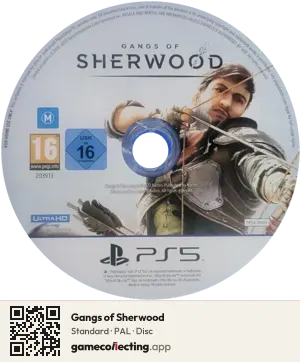 Gangs of Sherwood PlayStation 5, PAL disc