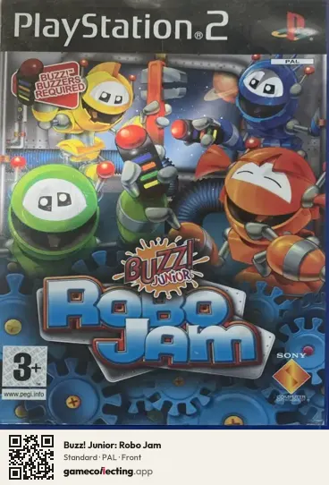 Buzz! Junior: Robo Jam PlayStation 2, PAL box front