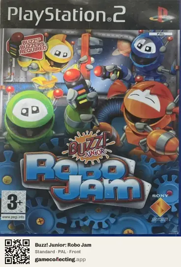Buzz! Junior: Robo Jam PlayStation 2, PAL box front